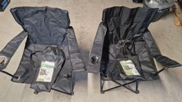 2x Campingstuhl 