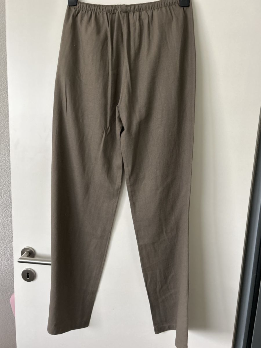 Pull&Bear Pantaloni: Leinenhose von Pull&Bear, Grösse S, taupe, NEU – Nuovo (secondo la descrizione) da Erlinsbach SO venduto da hallon480 1