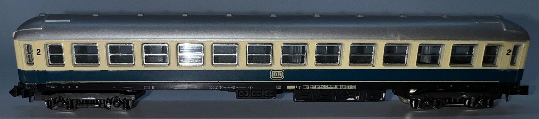Lima Modellini di ferrovie: Lima 2. Kl Wagen der DB (N) – Usato da Basel venduto da jonnyhaas 1