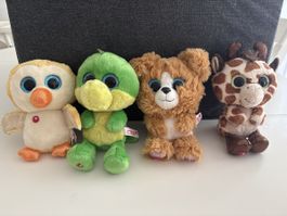 Lot 1 Nici toys, 4x plushies