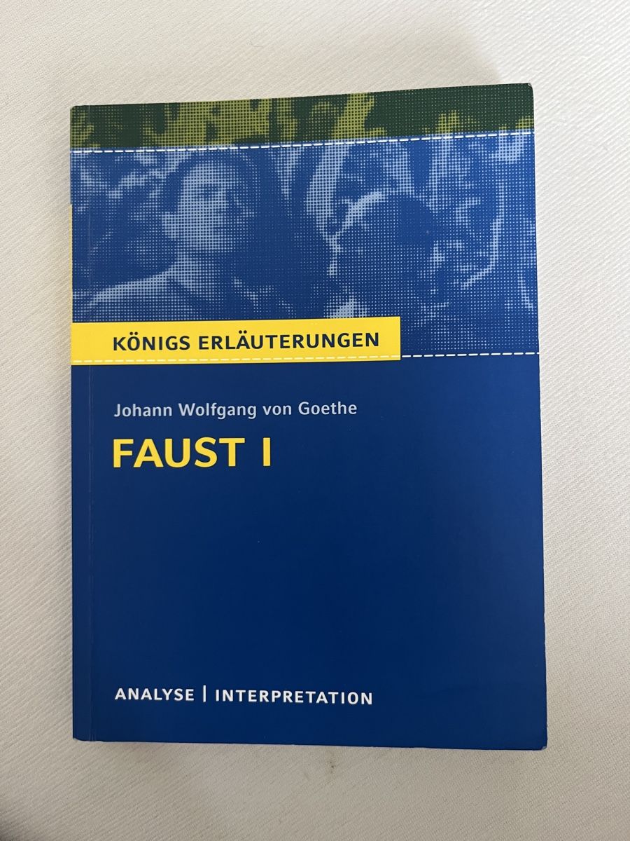 Libri: Königserläuterung Faust 1 – Nuovo e nell'imballaggio originale da Bottmingen venduto da vera_am