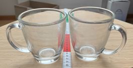 2x Lungo Tasse, 2 Kaffeetasse, 2 Teetasse, 2 Cups