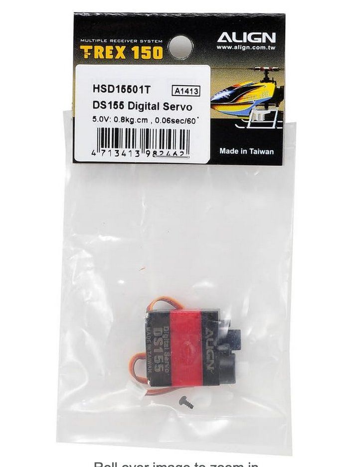 Align Modellismo RC: Align T-Rex 150 Ds155 Digital Servo HSD15501 – Nuovo e nell'imballaggio originale da Trélex venduto da Arnaudyak