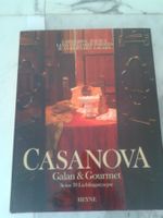 schönes Buch CASANOVA Galan & Gourmet mit 70 Rezepten Heyne