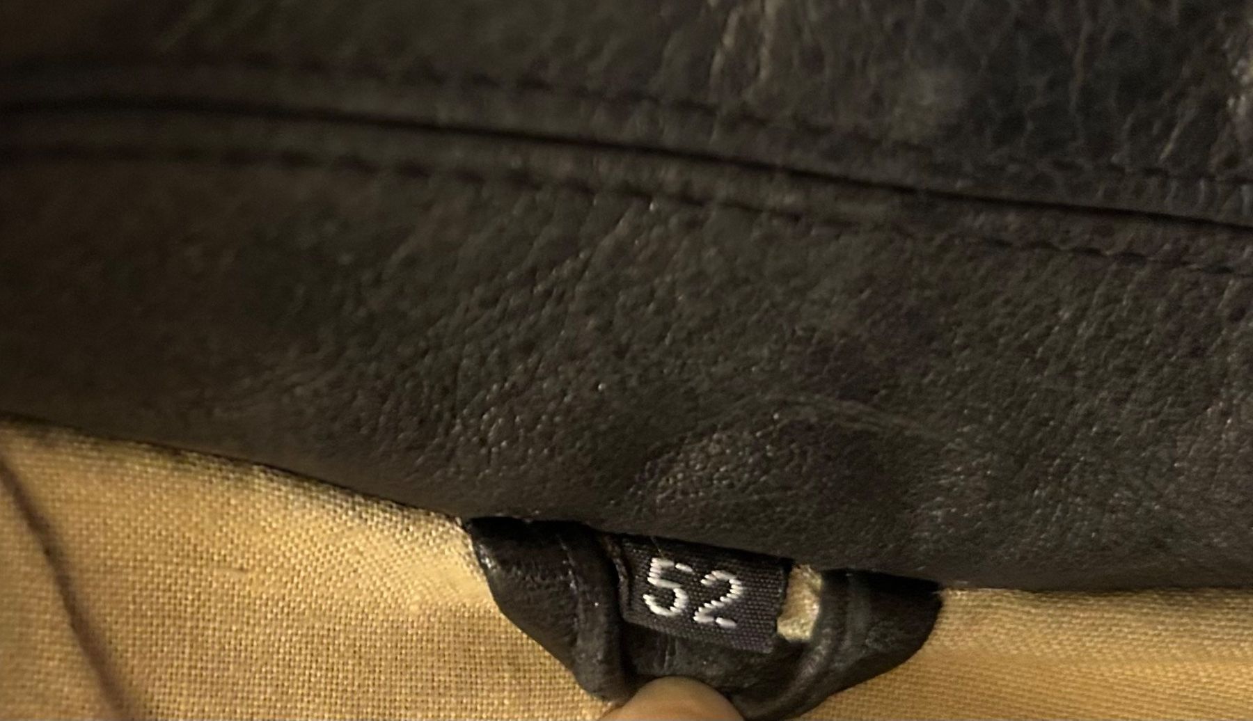 Giacche: Herren Rindslederjacke Leonardo, Grösse 52 – Usato da Gutenswil venduto da walker60 4