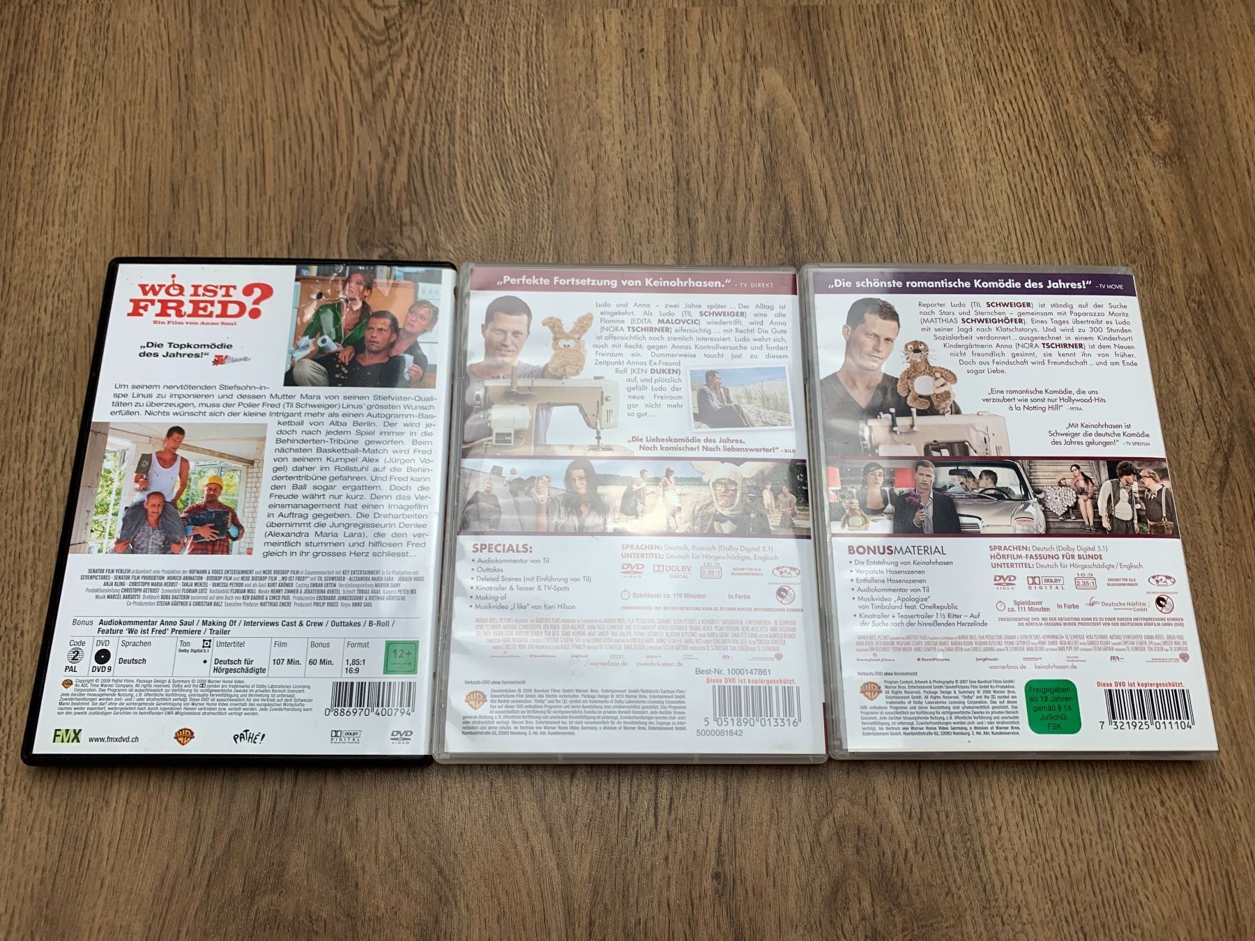 Tutti i DVDs: Til Schweiger DVDs ab 1.- – Usato da Hallau venduto da R.R.91 1