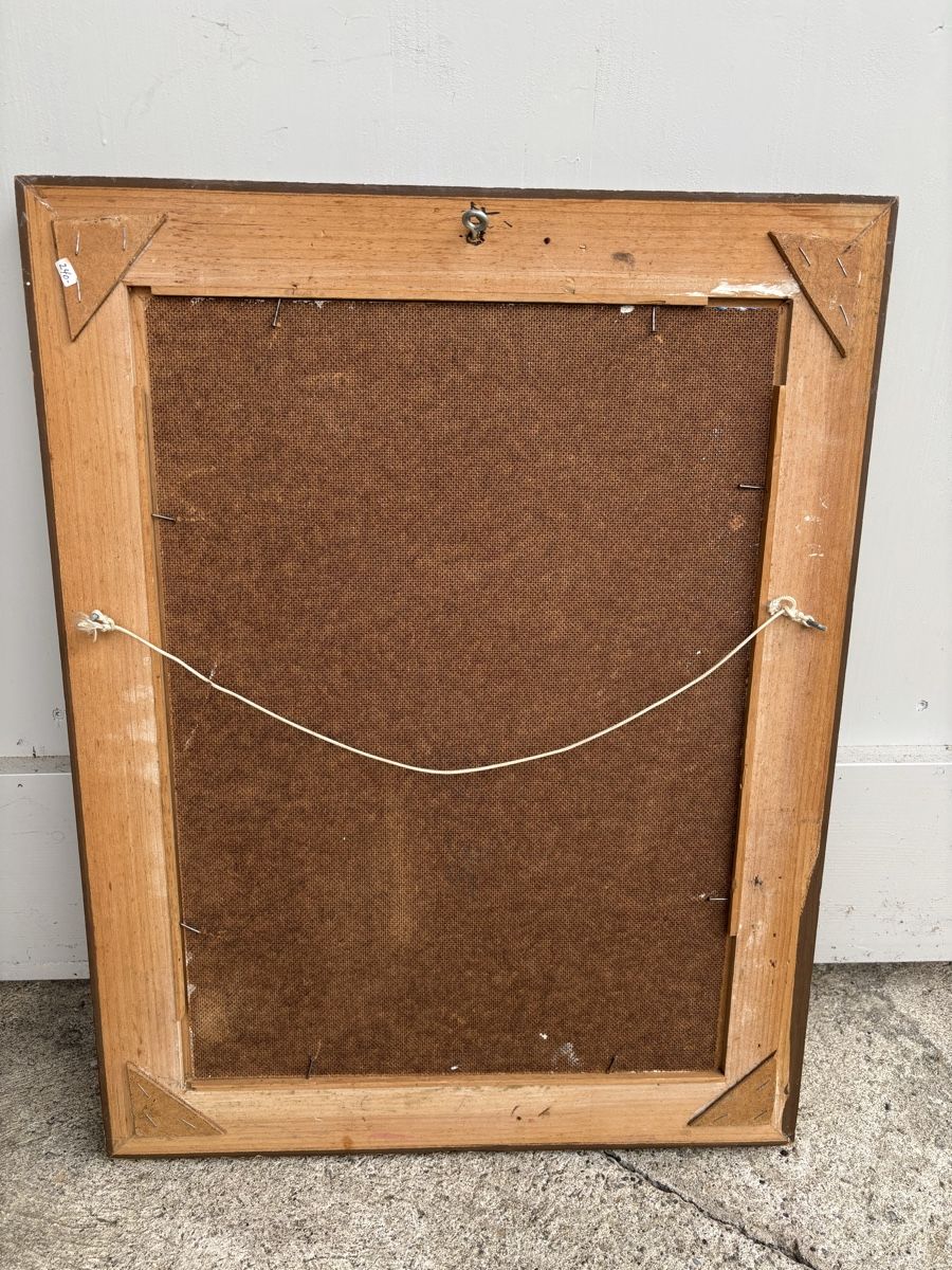 Dipinti: Originales Gemälde von Walter Keller, 1978, mit Rahmen – Usato da Frauenfeld venduto da Fubech 3