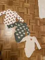 Lot de 3 bodies manches longues bébé, taille 3-6 mois