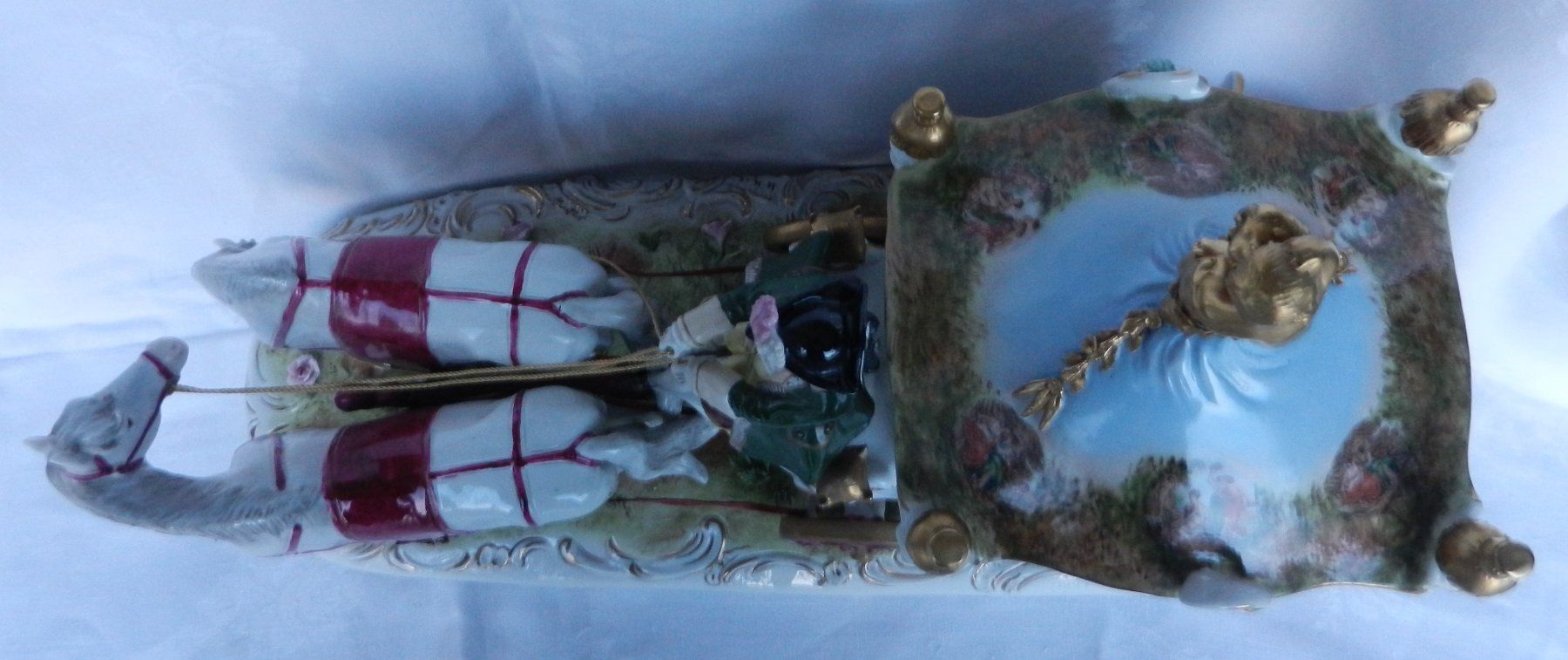 Statuette: Prunkvolle Rokoko Kutsche, Scheibe-Alsbach, Thüringen – Usato da Wolfwil venduto da Verbenia 4