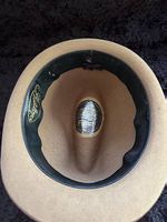 Cappello Fedora Vintage in Feltro Color Cammello