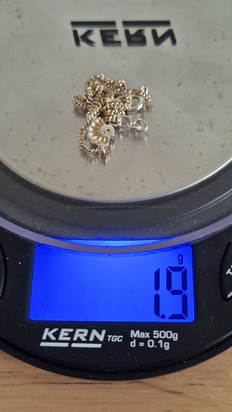 Bracciali & Braccialetti: Fusskette 925er Silber vergoldet – Usato da Kriens venduto da Wolly85 3