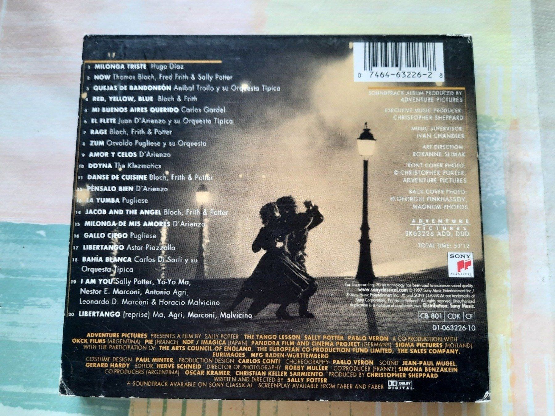 CDs: CD Orginal Motion Picture The Tango Lesson – D'occasion à Pully par bro_n52j 1