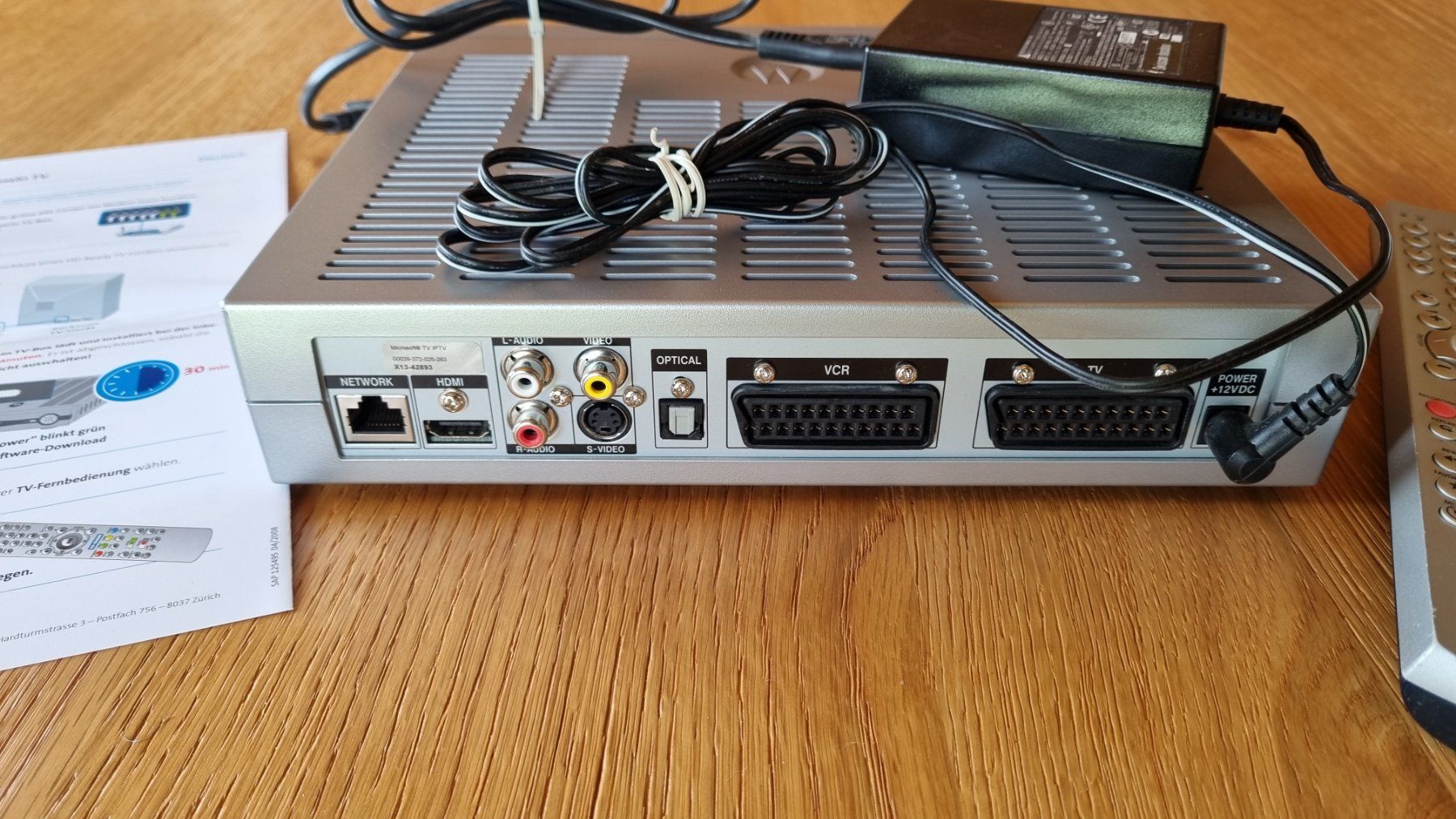Ricevitori: Motorola TV Box receiver Microsoft IPTV – Usato da Couvet venduto da Mima0077 1