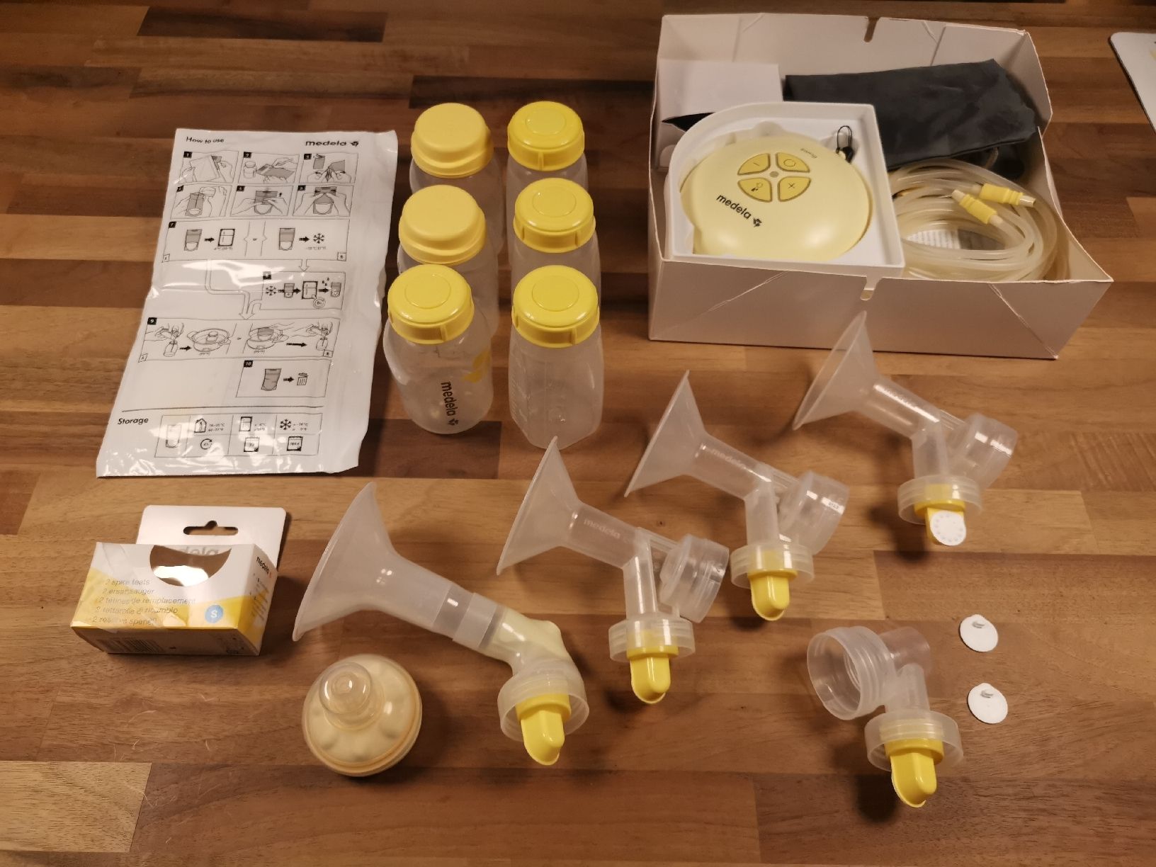 Medela Stillzubehör: Milchpumpe von Medela – Gebraucht aus Ins von Jacy1 1
