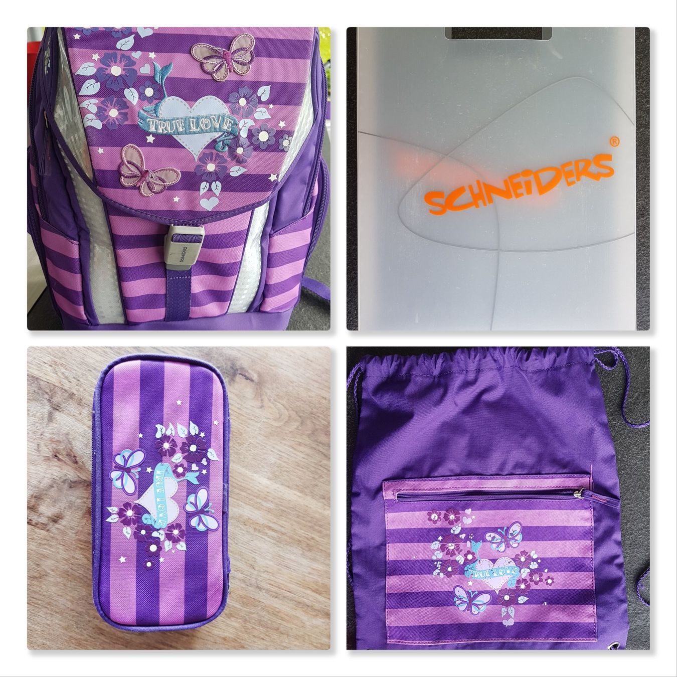 Borse & Zaini: Schneiders Schultasche Set + Regenhülle – Usato da Langenthal venduto da zelgaz