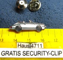 PORSCHE 911 CABRILET OFFEN AUTO PIN GEPRÄGT KLEIN-FEIN