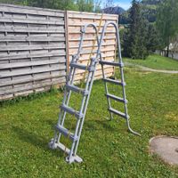 Échelle de piscine hors sol, solide-accès facile été!
