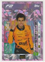 2025 Topps F1 Turbo Attax Gabriel Bortoleto Pink Parallel
