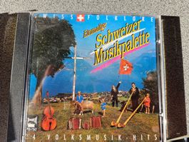 einmalige Schweizer Musikpalette/cd/Volkstümlich/dj/hits
