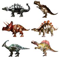 Dekoration 3D Folienballon Dinosaurier Set 5 Stk.