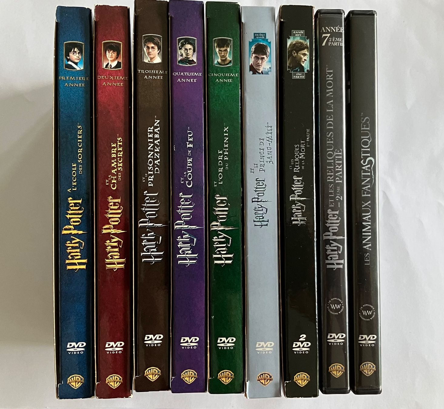Tutti i DVDs: Lot DVD Harry Potter – Usato da Ecublens VD venduto da Lenordique 1