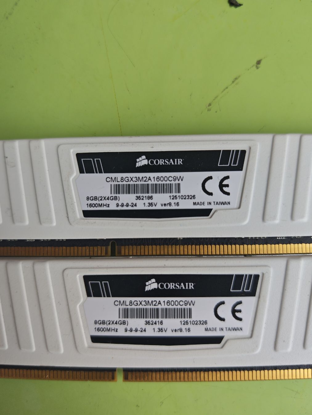 Componenti elettronici: PC RAM DDR3 CORSAIR 16GB 2X8 – Usato da Sarnen venduto da Laut_musik