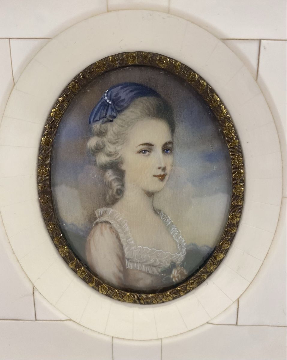 Dipinti: Miniatur Gemälde Mozart mit Schwester – Usato da Zürich venduto da ARTino 5