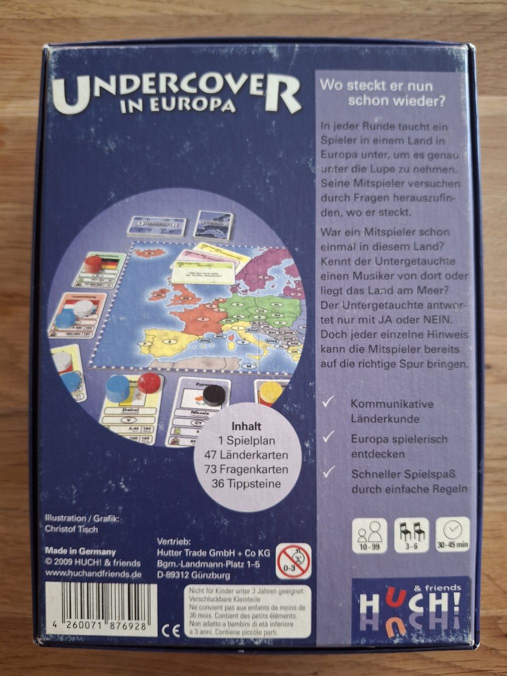 Pegasus Spiele Giochi: Undercover in Europa – Usato da Zürich venduto da Vordermannd86 1