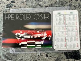 ROLEX Set "Ihre Rolex Oyster" 1982 + Calendar 1982, German