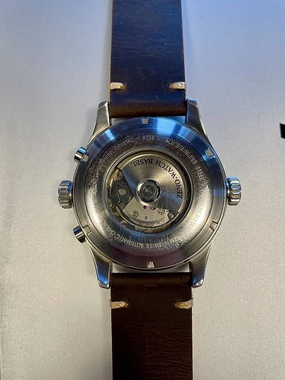 Uhren: Zeno Watch Basel / Fellow Oversized Chronograph Day-Date – Gebraucht aus Höfen b. Thun von Pritt1 4