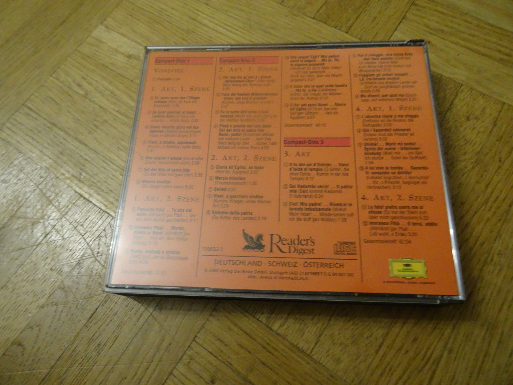 CD: Giuseppe Verdi - Aida 1-3 CD – Usato da Olten venduto da Disc-Ausverkauf 1