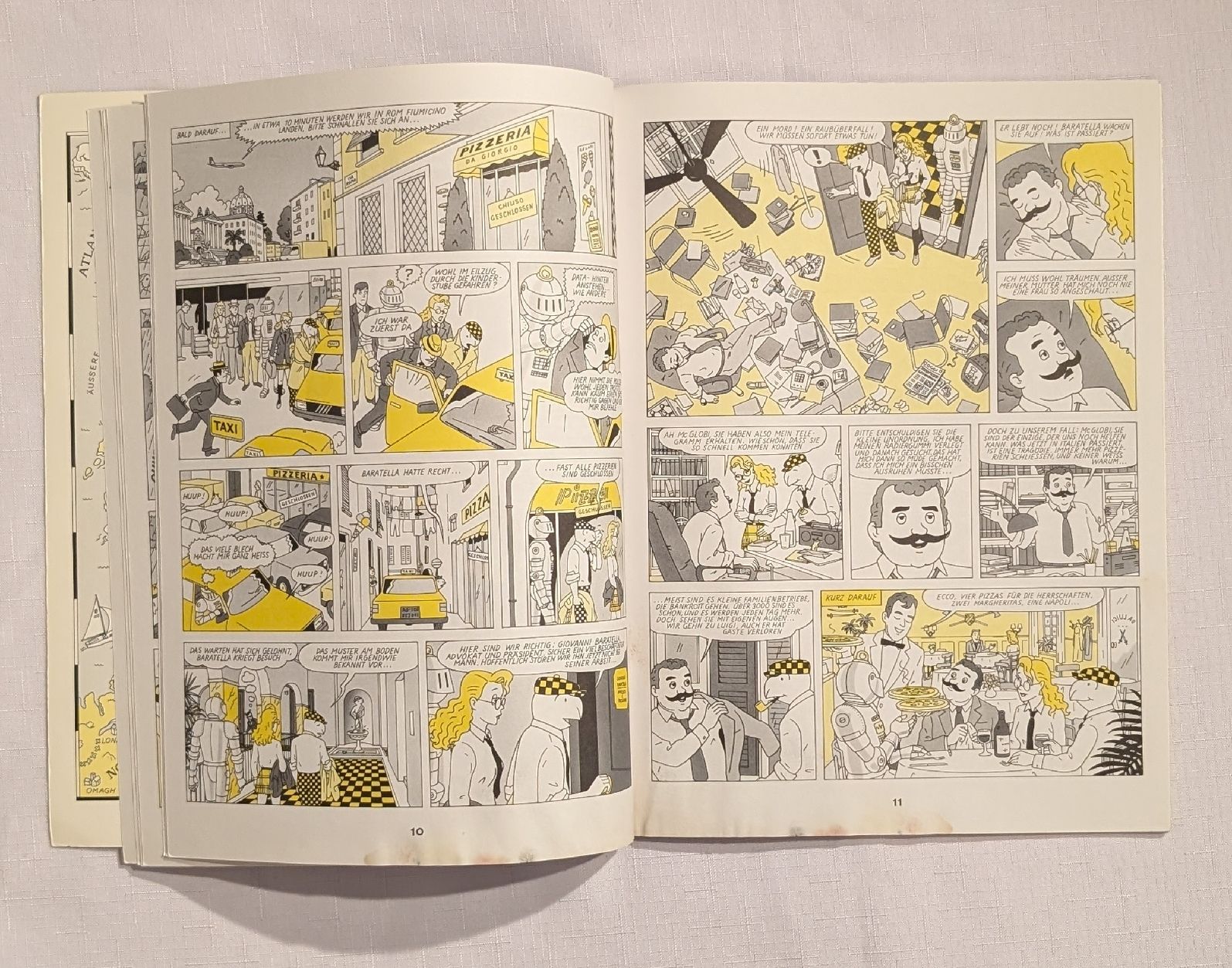 Fumetti: McGlobi und sein neuster Fall     Die Pizza -Verschwörung – Usato da Wängi venduto da ABIZONE-86 2