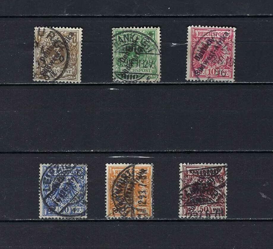 Tutti i francobolli: Kolonie Reichspost 1 - 6 gest. – Usato da Altstätten SG venduto da Nandodax