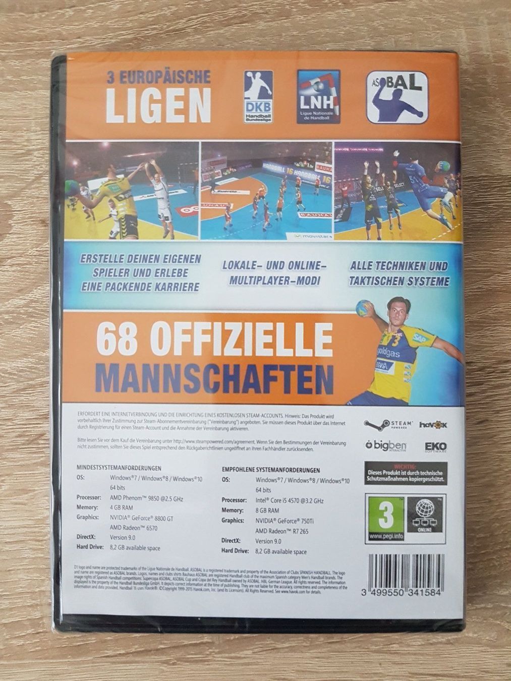 Jeux: Handball 16 - PC - New – Neuf avec emballage d'origine à Carouge GE par Franllo 1