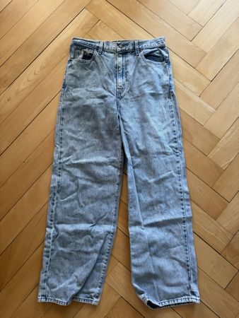 Levi's High Waisted Straight Jeans W28 L30 Light Wash