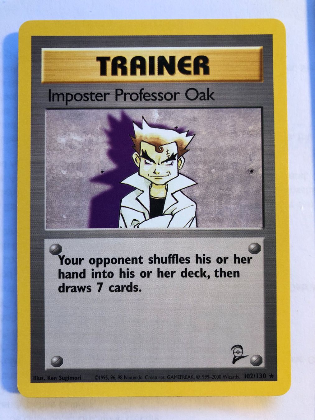 Carte collezionabili: Imposter Professor Oak (rare) base set2 - MINT - ab 1.- – Usato da Giubiasco venduto da dan_pr8b