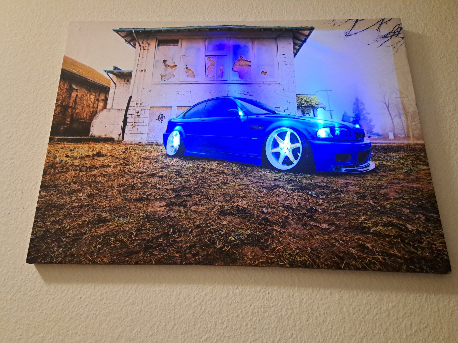 Foto & Immagini: BMW M3 e46 blau LED Kunstbild – Nuovo e nell'imballaggio originale da Kilchberg ZH venduto da ruedi34 7