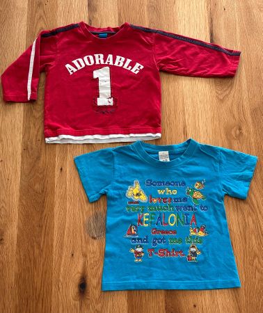 2er Set Shirts für Jungen Grösse 92