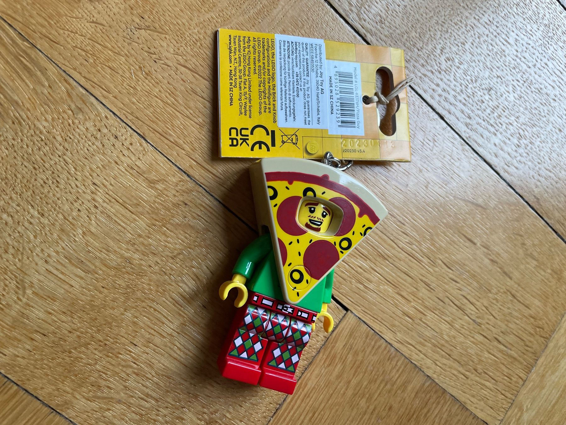Portachiavi: Porte clé lampe Lego Pizza – Nuovo e nell'imballaggio originale da Lausanne venduto da Elpi2014 1