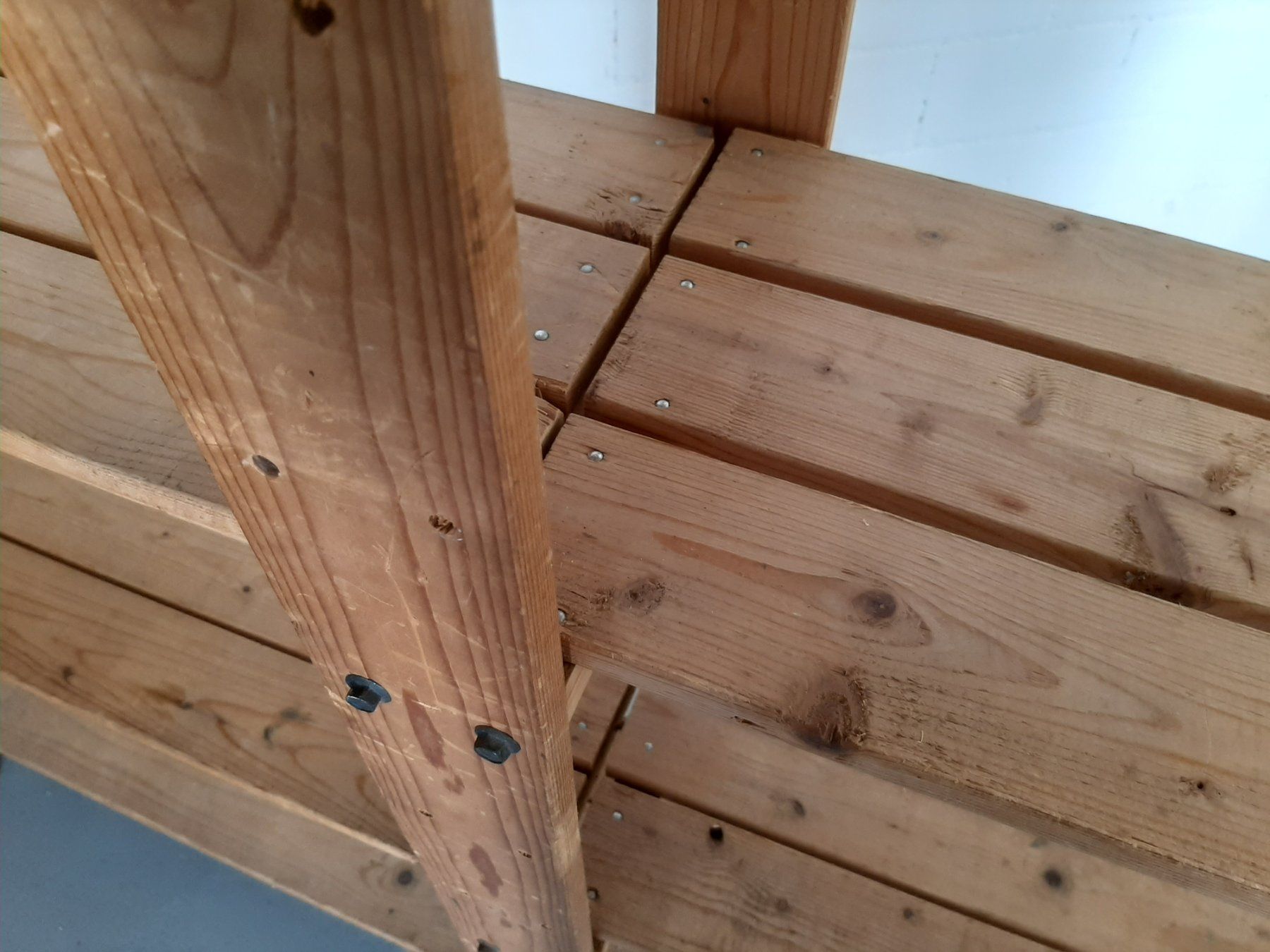 Regale: HOLZ-REGAL, unbehandelt, einfache Montage – Gebraucht aus Kreuzlingen von mazi07 6