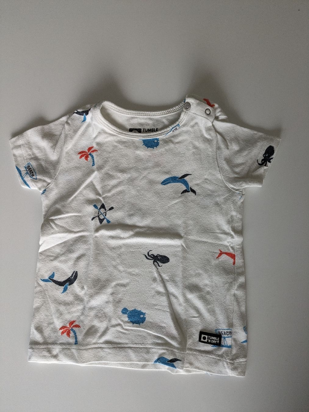 Hemden, Tops & T-Shirts: T-Shirt TUMBLE 'N DRY, Grösse 62 – Gebraucht aus Kölliken von mic_9n9d