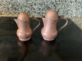 2 Antike Kupfer Krüglein 
