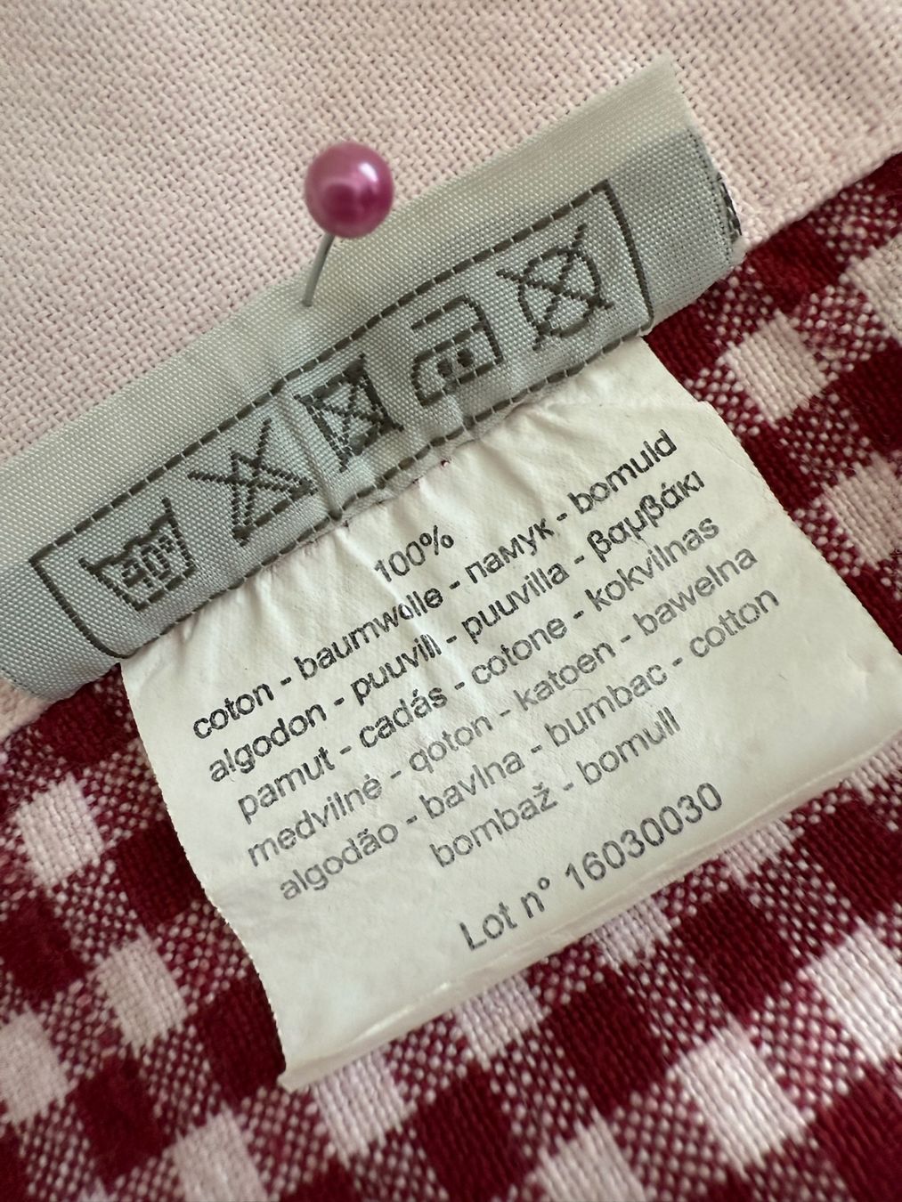 Altra biancheria da tavola: French Chalet - Nappe - 150x 150 cm – Usato da Sion venduto da accroshoes 4