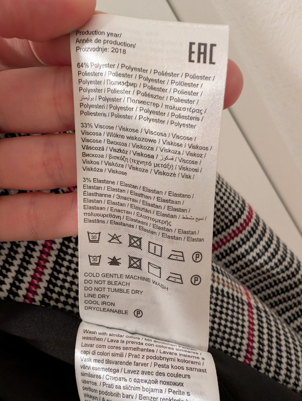 Completi & Tailleur: ONLY karierter Blazer Gr. 38 – Usato da Schönenwerd venduto da sal_75dx 6