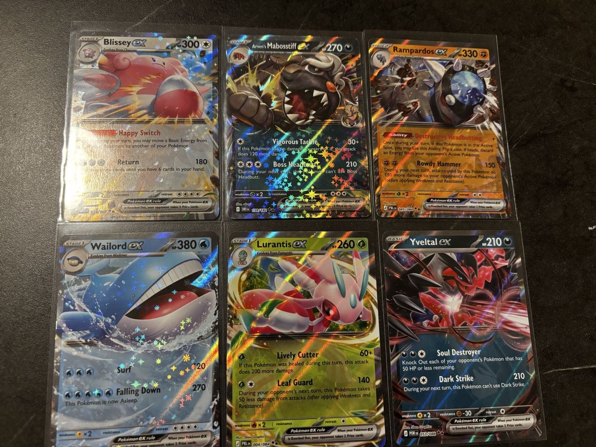 Pokémon Carte collezionabili: Pokémon Karten EX 6er Sammlung EN  – Nuovo (secondo la descrizione) da Magden venduto da LegacyCards