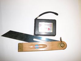 Winkelmass Metall Holz mit Messband Massgebend AG