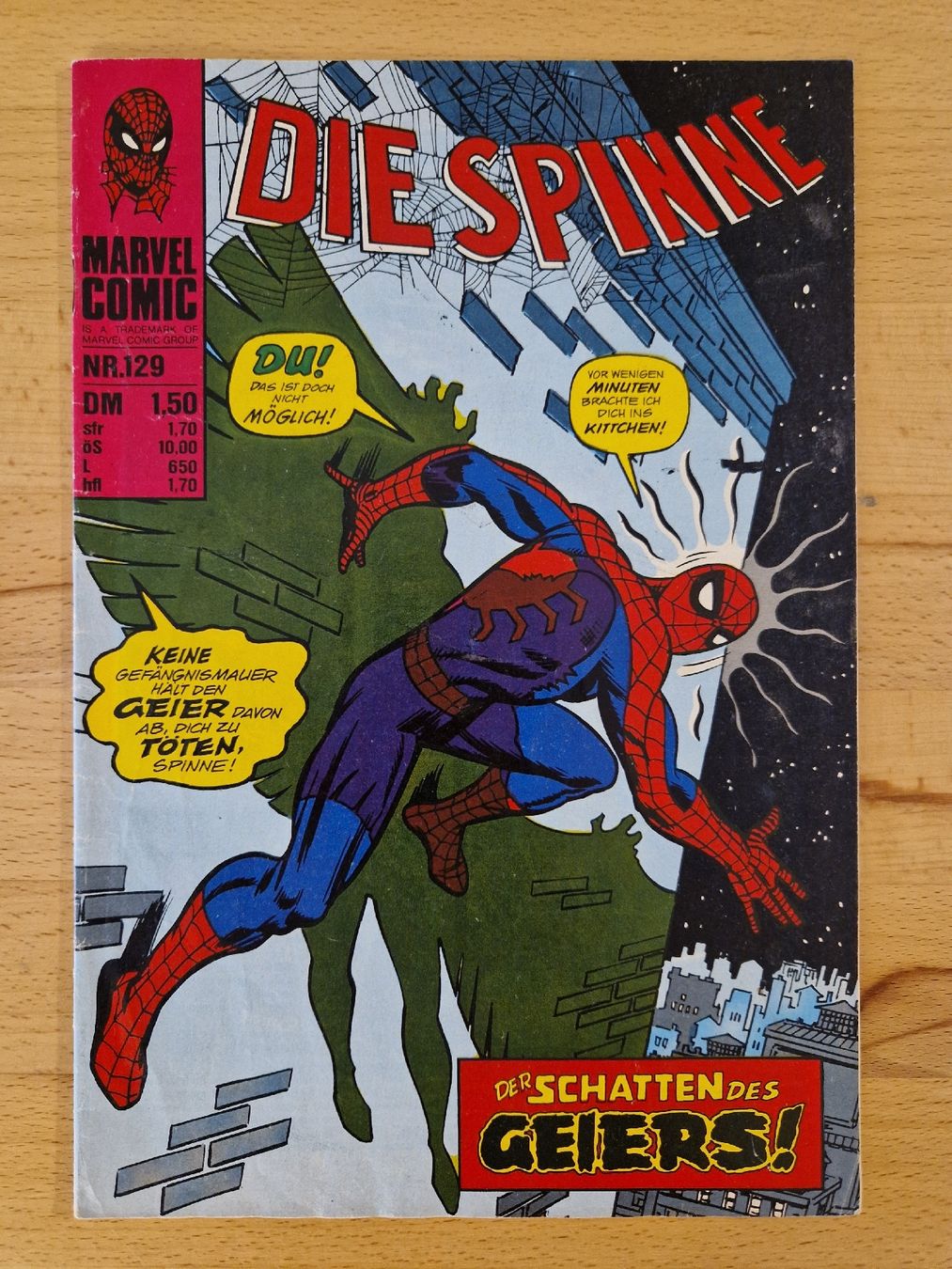 Fumetti: Die Spinne #125-129 – Usato da Biel/Bienne venduto da collector_comics 5