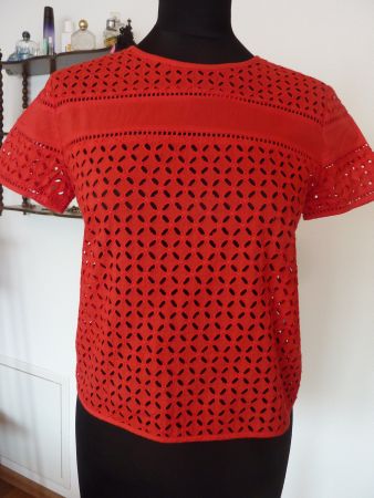 Oberteil Pepe Jeans S mit Lochmuster 34/36