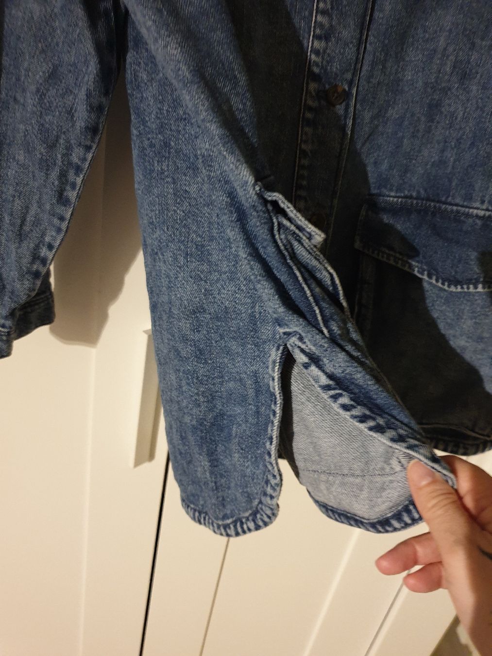 H&M Giacche: Denim Hemdjacke Gr.M – Usato da Leuggelbach venduto da Schreiner21 1