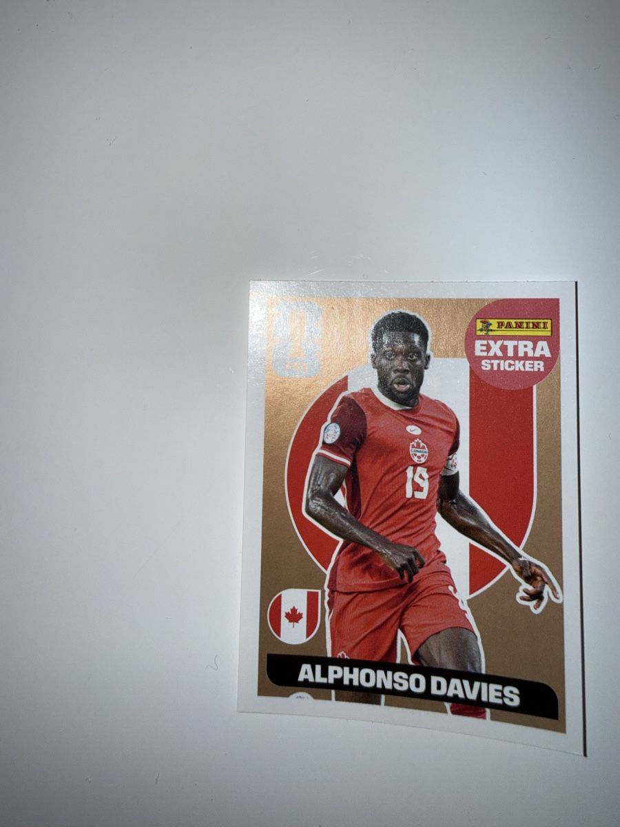 Panini Carte collezionabili: Davies extra sticker Gold  – Nuovo (secondo la descrizione) da Blignou (Ayent) venduto da fre_6gqm